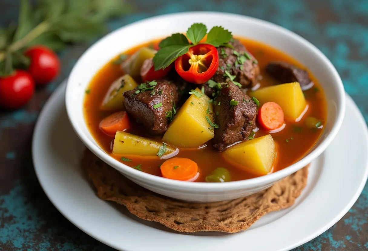 Goat Water Stew recipe image