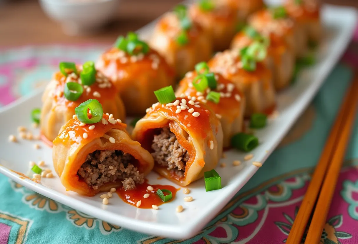 Gochujang Mandu Feast recipe image