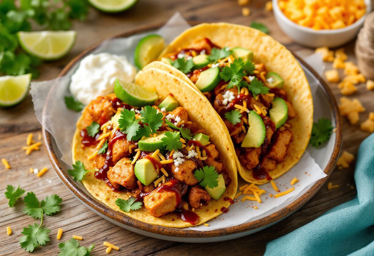 Golden Gate Smoky BBQ Tacos