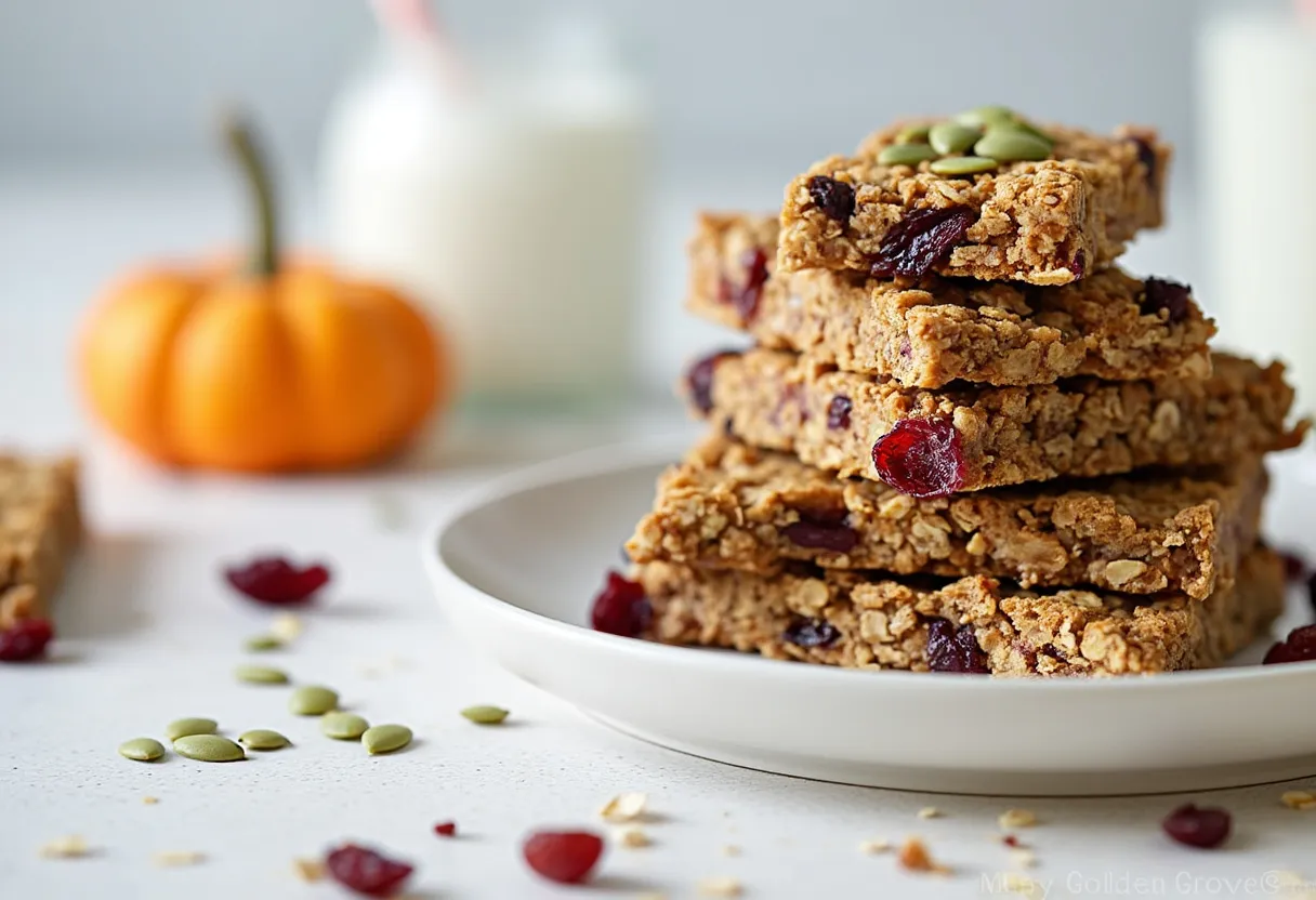 Golden Grove Granola Bars recipe image
