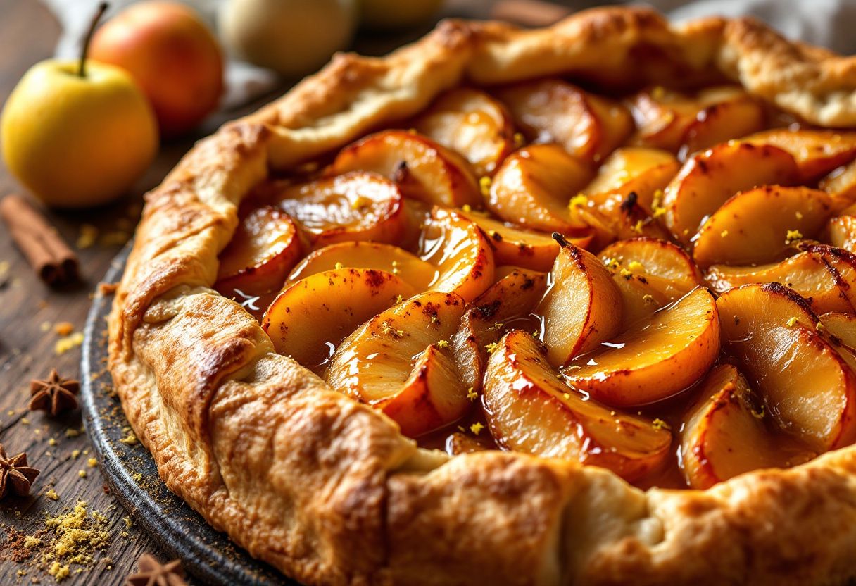 Golden Grove Tart recipe image