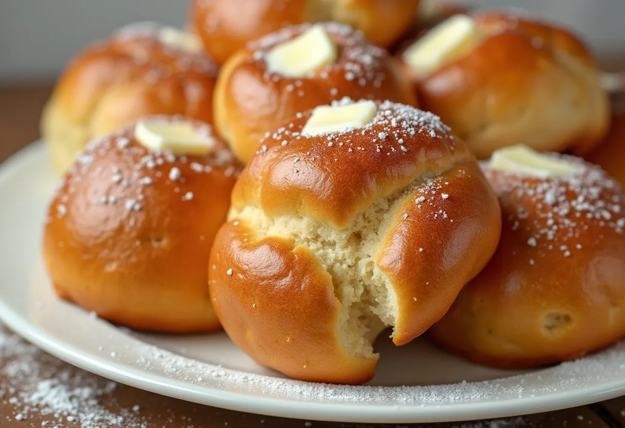 Golden Wheat Buns