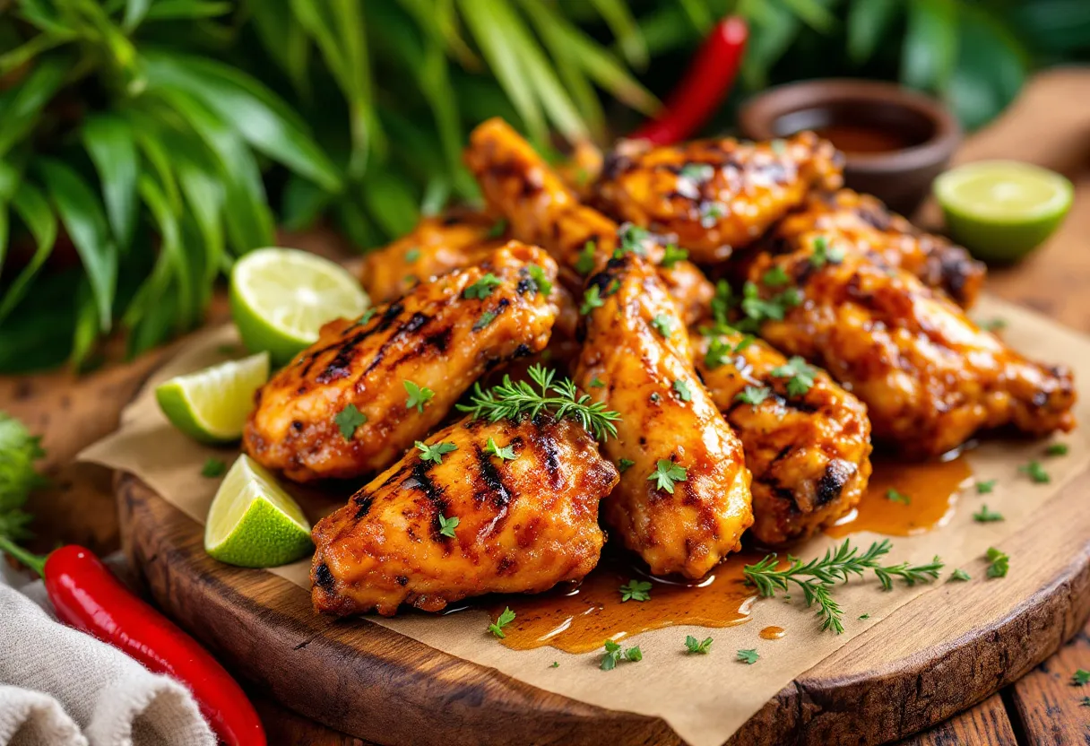 Grilled Ailerons Martinique recipe image