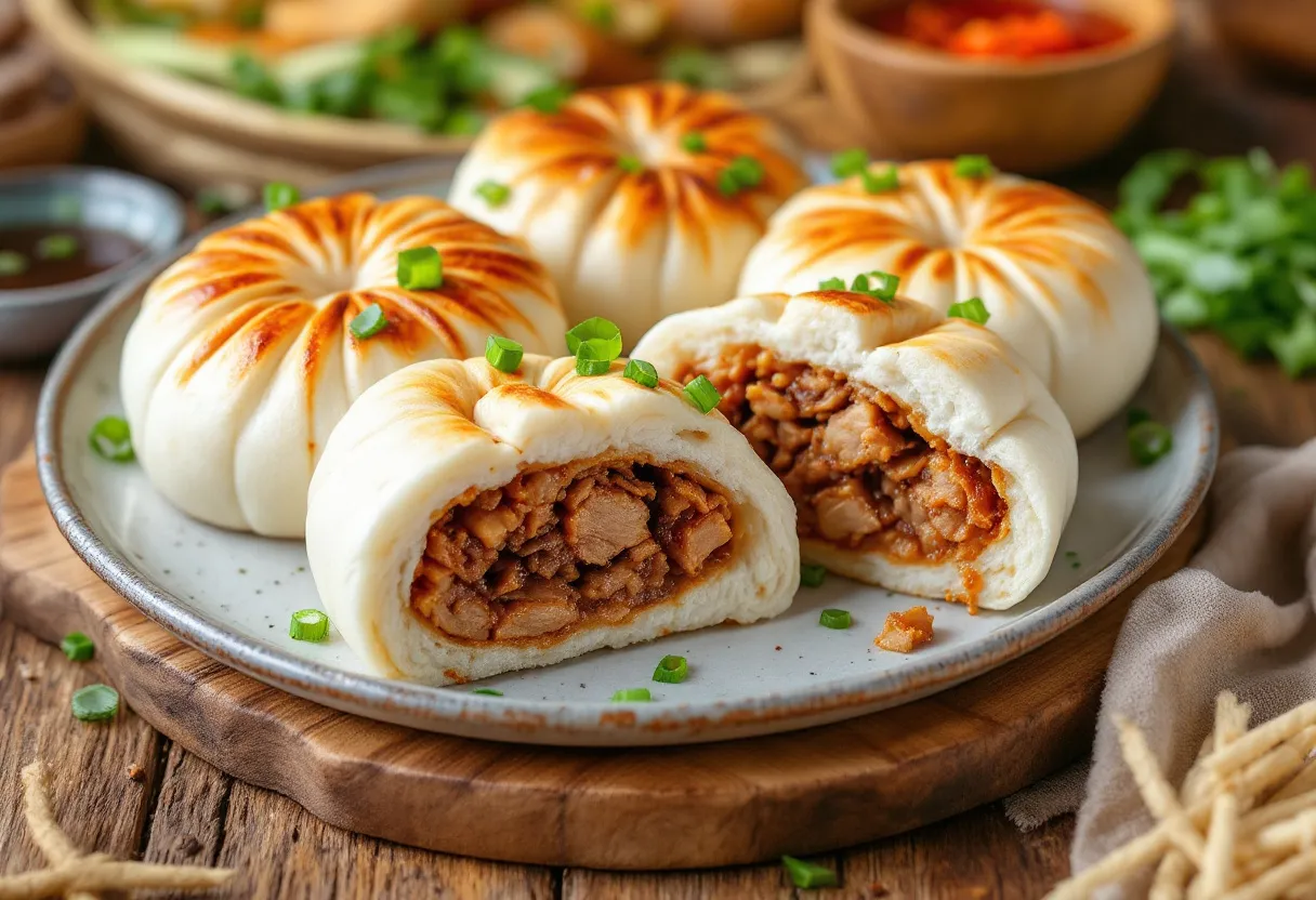 Guangdong Sweet Savory Pork Buns