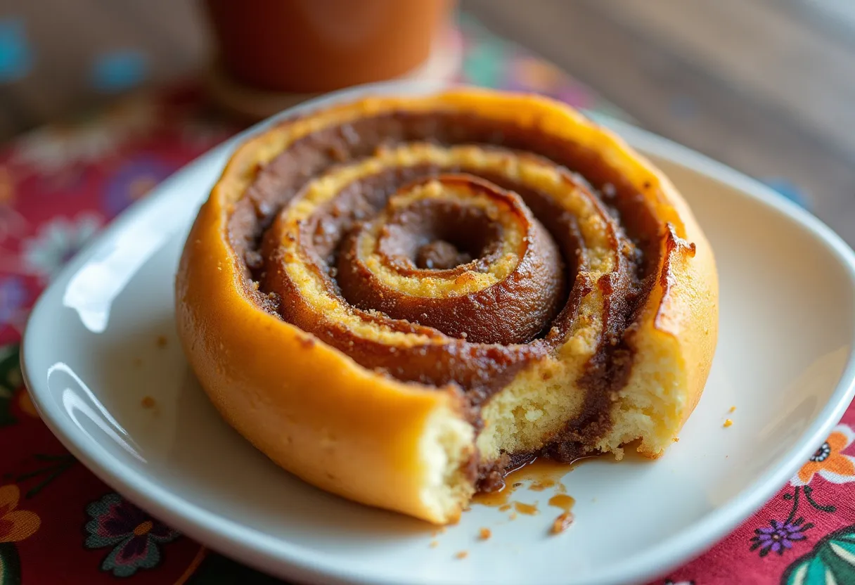 Guatemalan Mantecada Swirl recipe image
