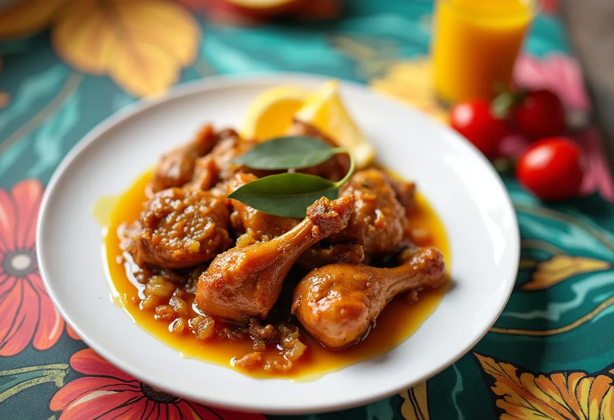 Guianese Yassa Poulet recipe image