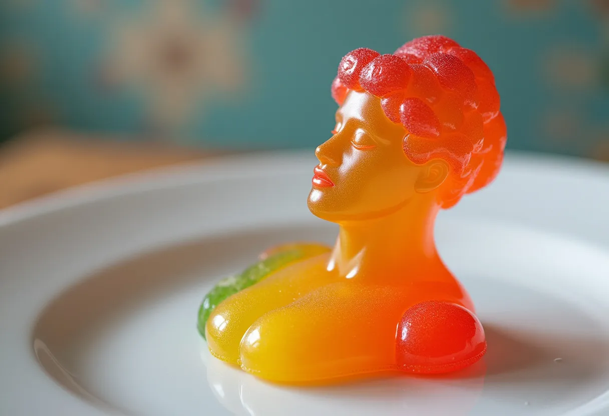 Gummi Venus De Milo From The Simpsons Tv Show recipe image
