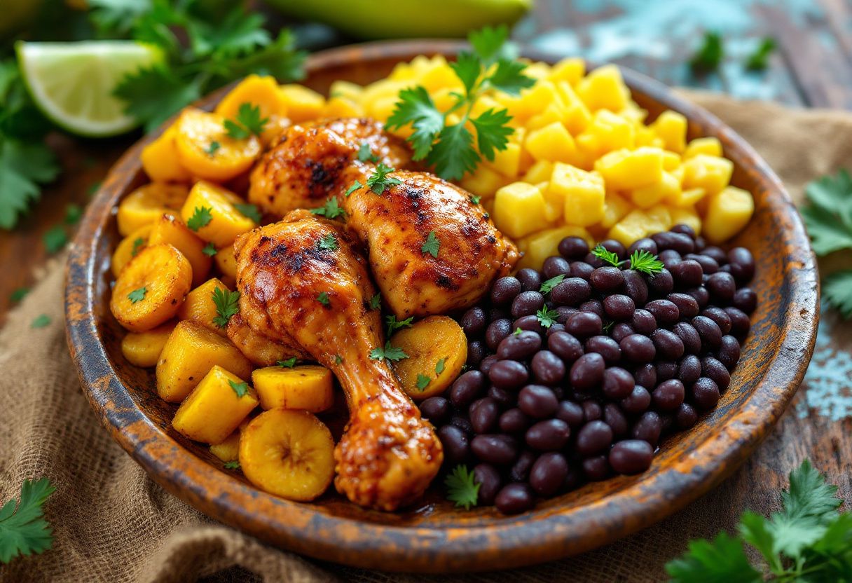 Guyana Harmony Platter recipe image