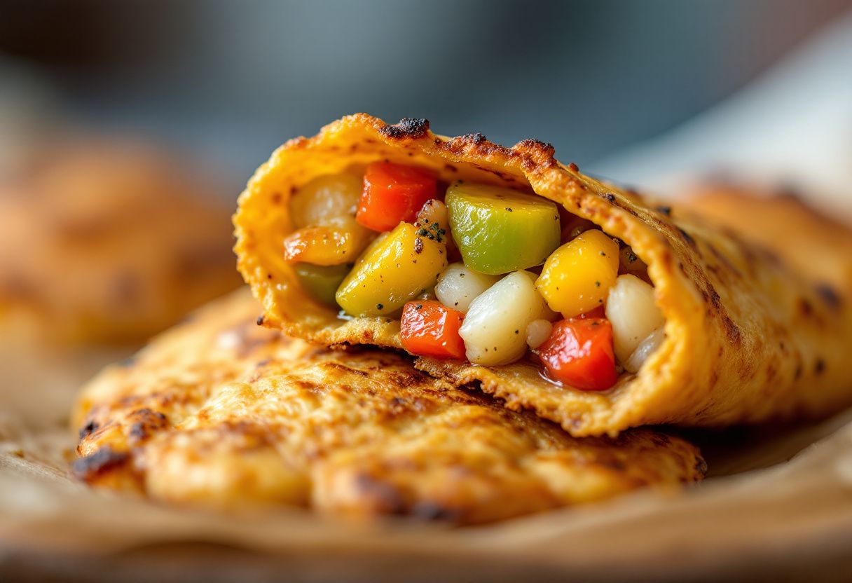 Guyanese Charred Plantain Pockets recipe image
