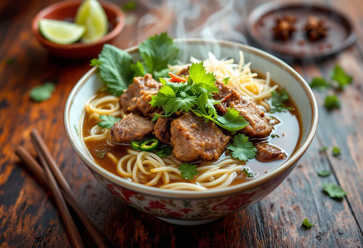 Hà Nội Oxtail Pho recipe image