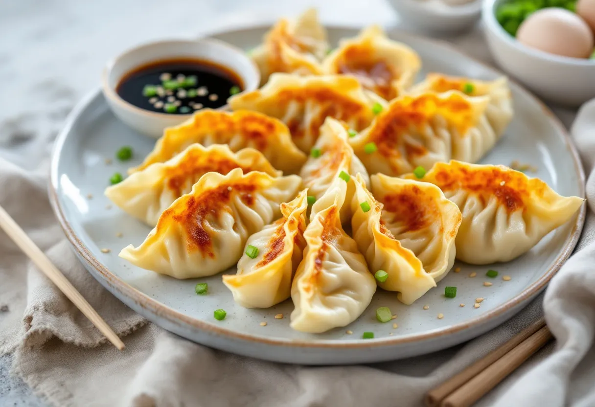 Hakata Moonscape Gyoza recipe image