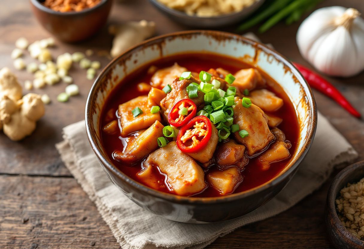 Hakata Tebichi Pirikara recipe image