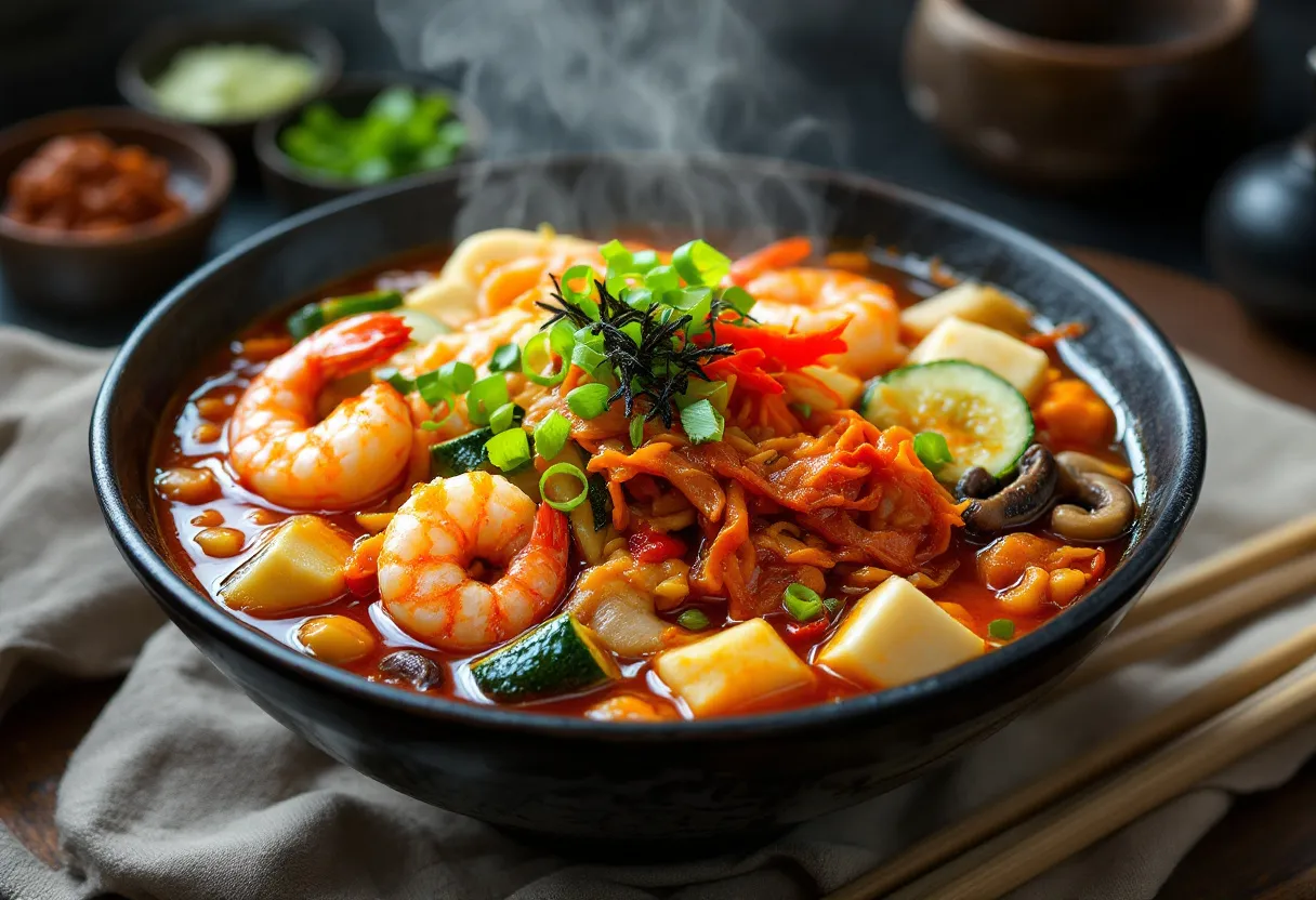 Hangang Shrimp Jjigae recipe image