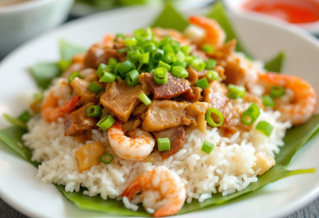 Hanoi's Lotus Rice  recipe image