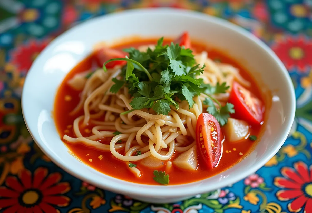 Hanoi Tomato Tangle recipe image