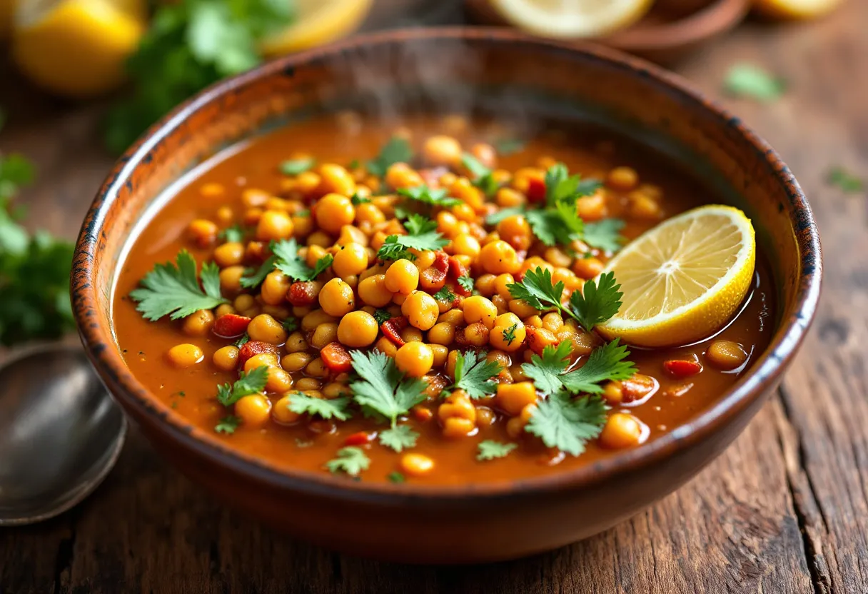 Harira Zesty Lentil Soup recipe image