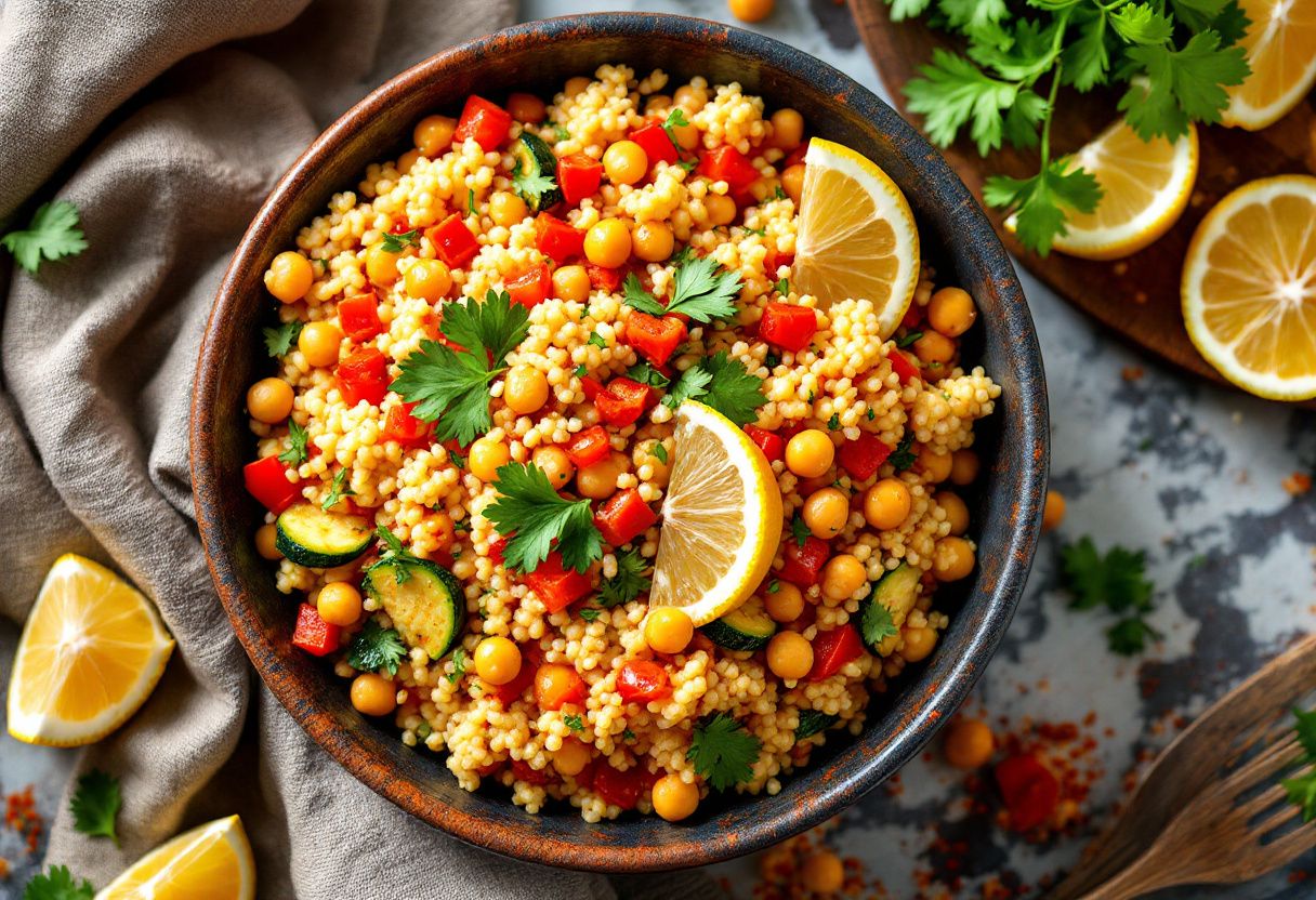 Harissa Couscous