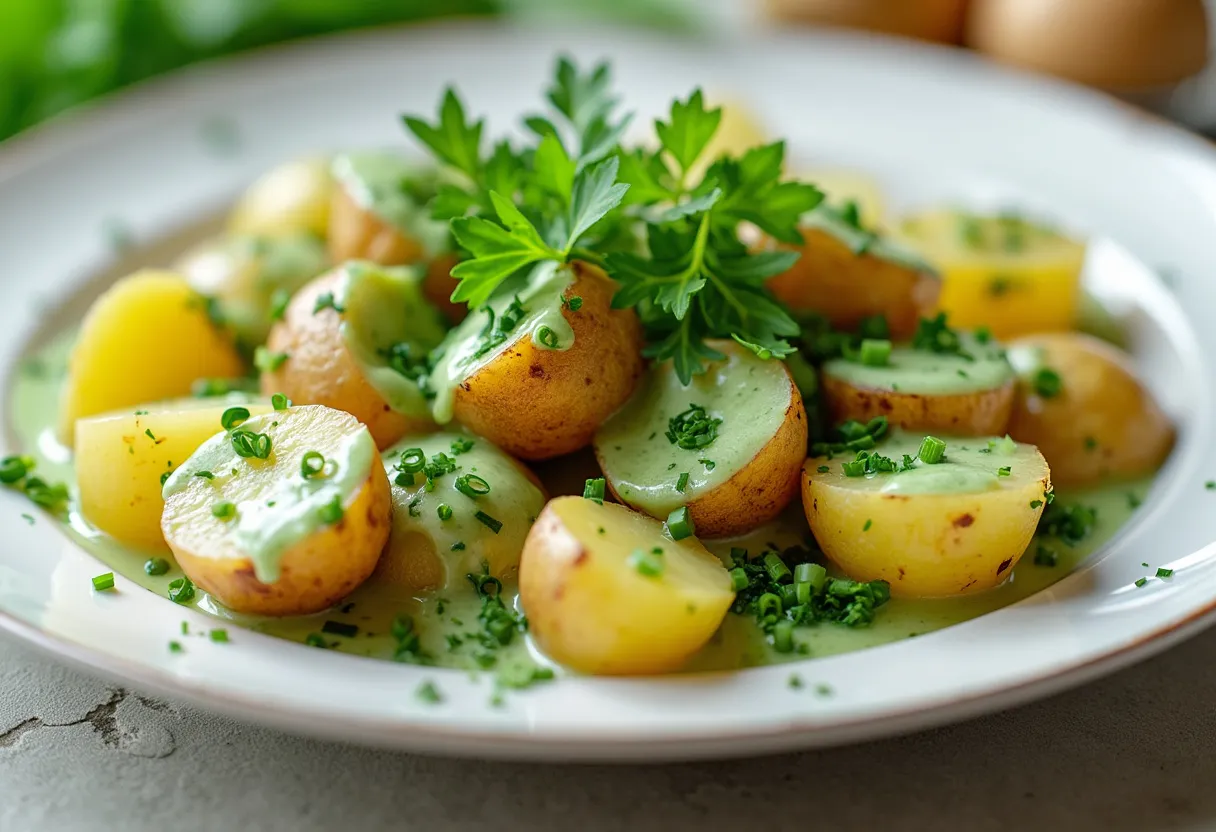 Hessen Grüne Soße & Potatoes recipe image