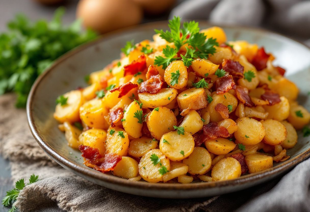 Hessian Bratkartoffeln recipe image