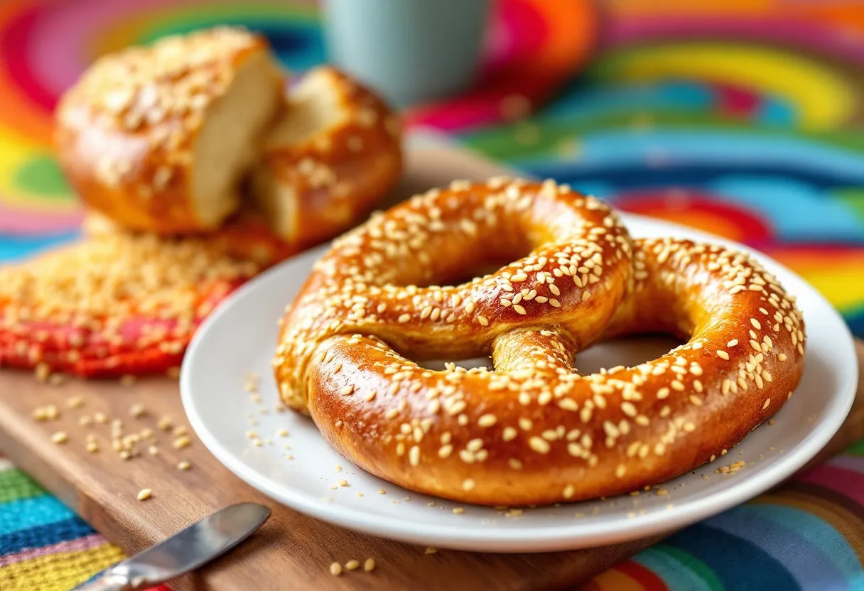 Hessian Sesamkringel recipe image