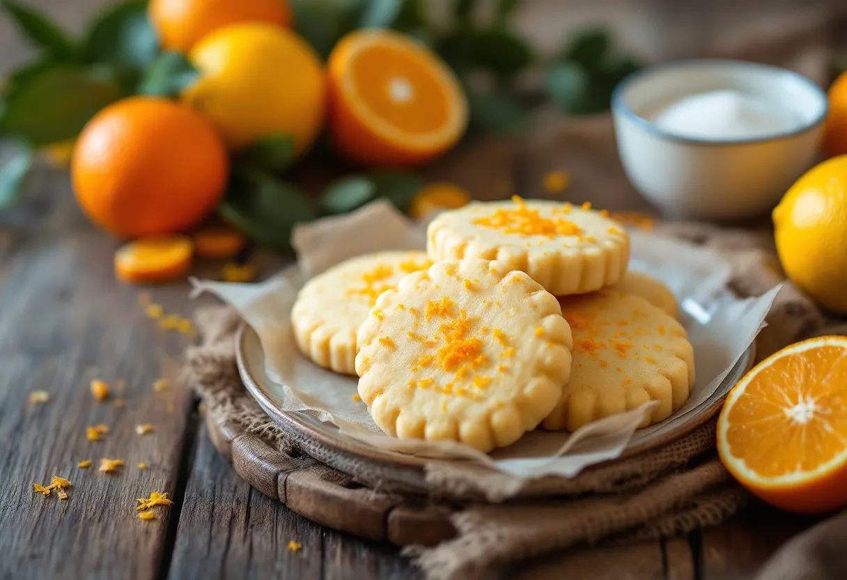 Highland Citrus Shortbread recipe image