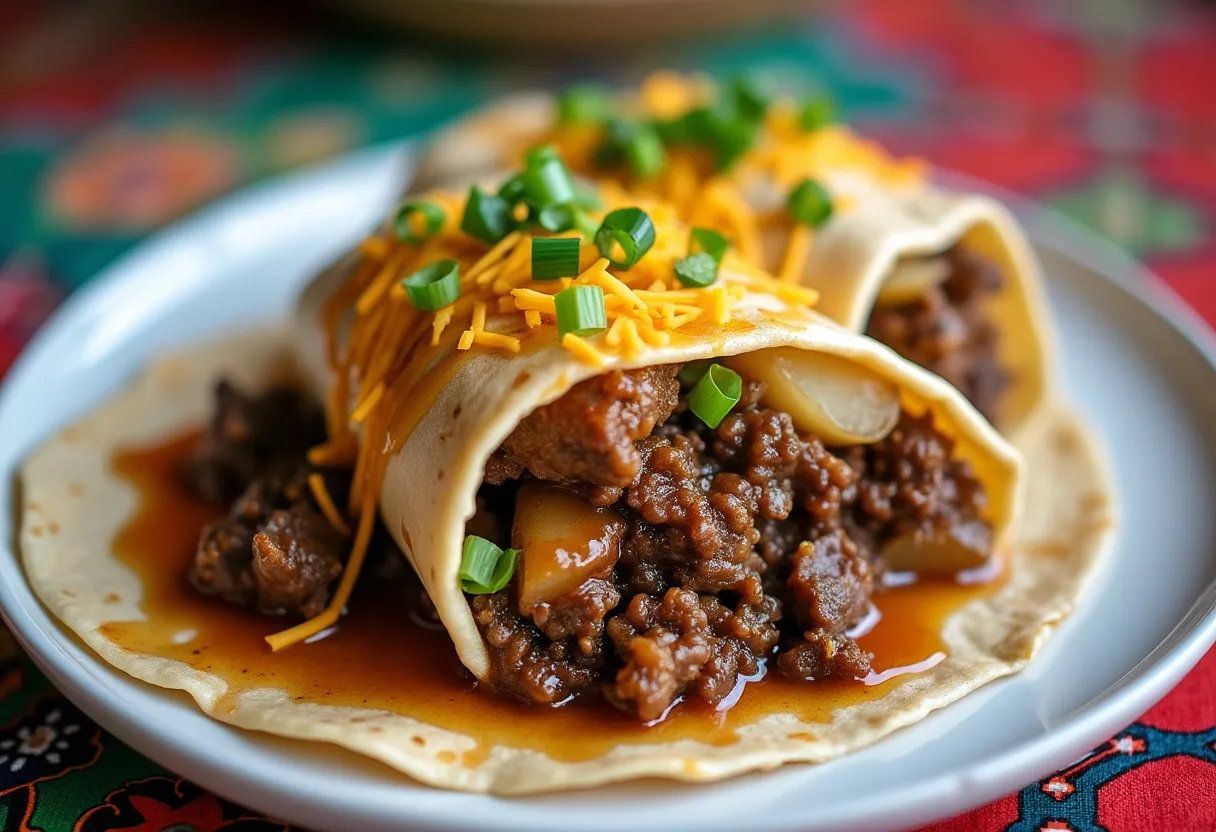 Highland Haggis Burrito recipe image