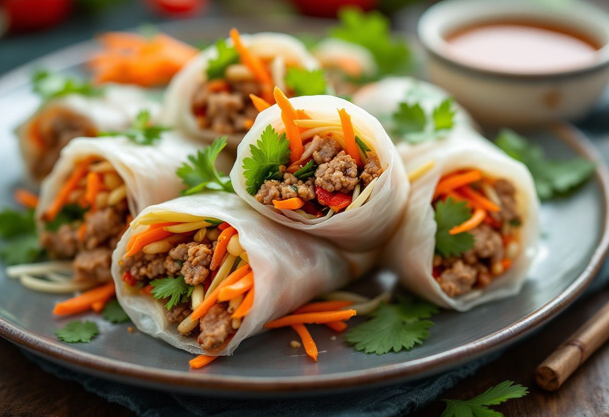 Ho Chi Minh Pepper Rolls recipe image