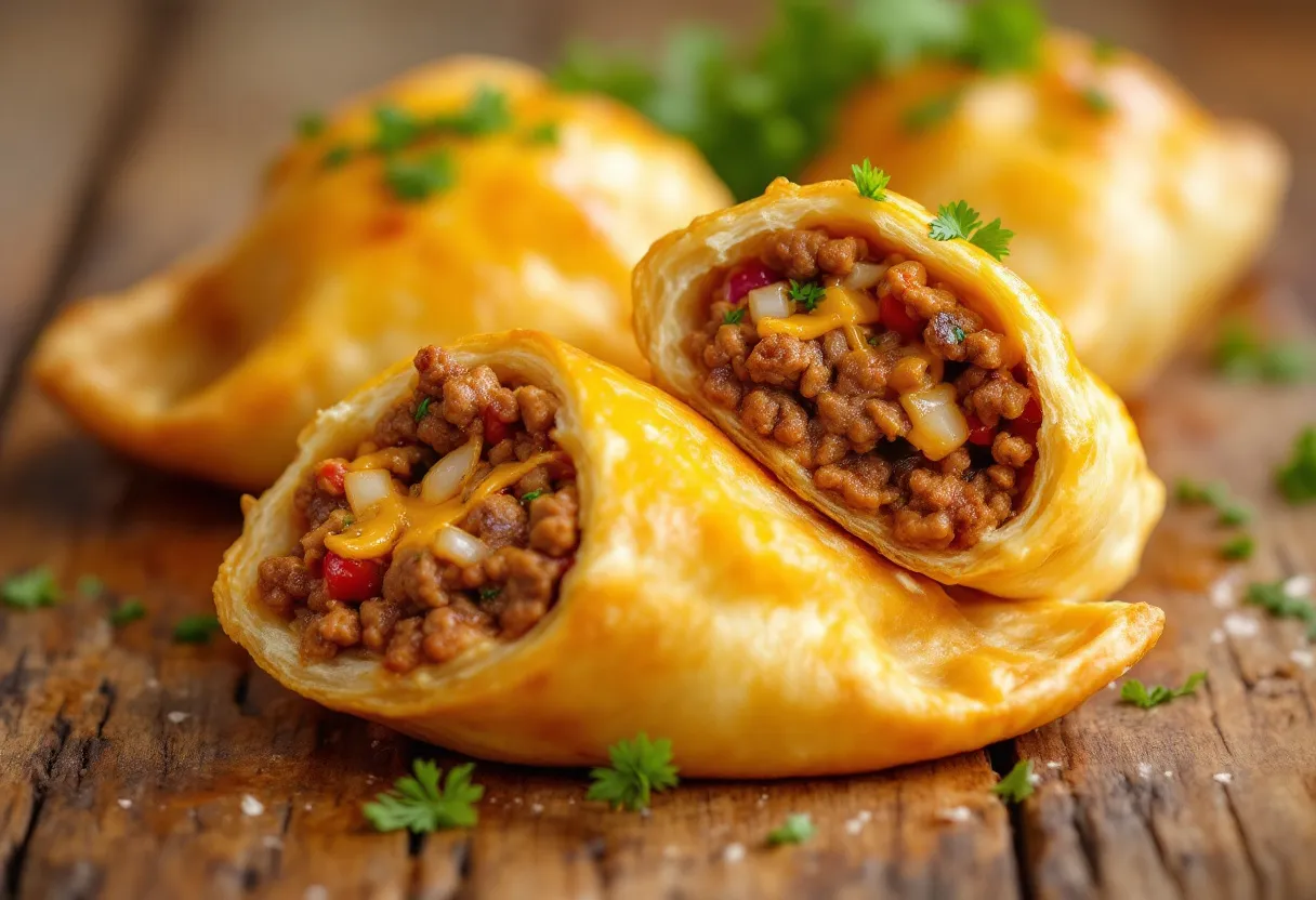 Hojaldres Rellenos recipe image