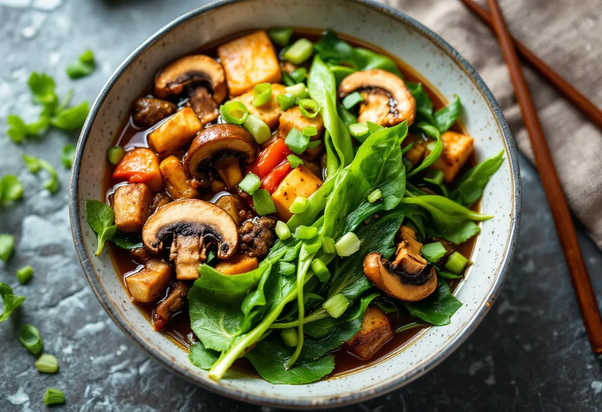 Hokkaido Mizuna Braise recipe image