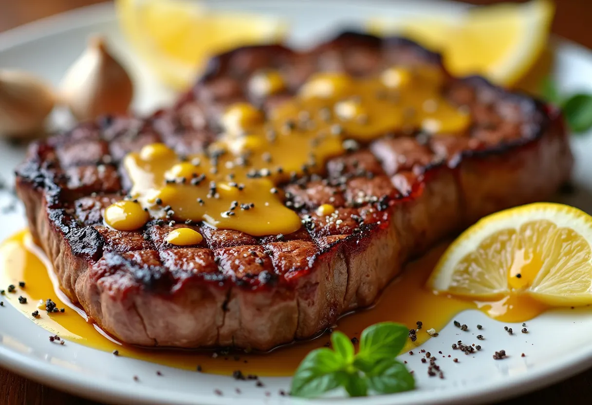 Honey Mustard Steak From Family Guy Tv Show recipe image