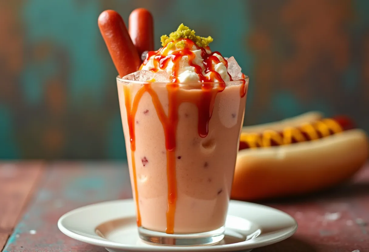 Hot Dog Smoothie From Archer Tv Show recipe image
