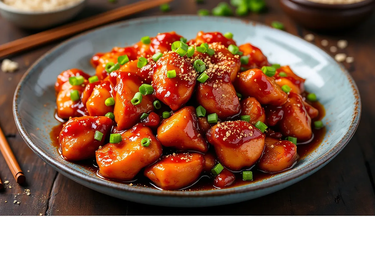 Huaiyang Plum Chicken recipe image