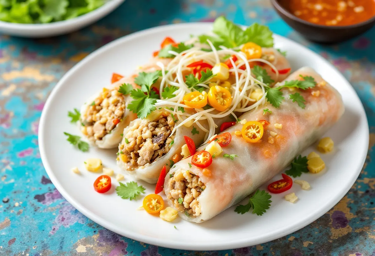 Hue Silk Rolls recipe image