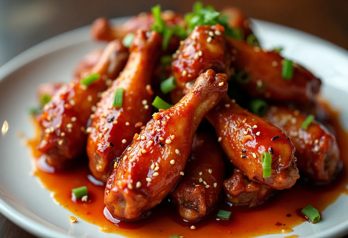 Hunan Chicken Wings recipe image