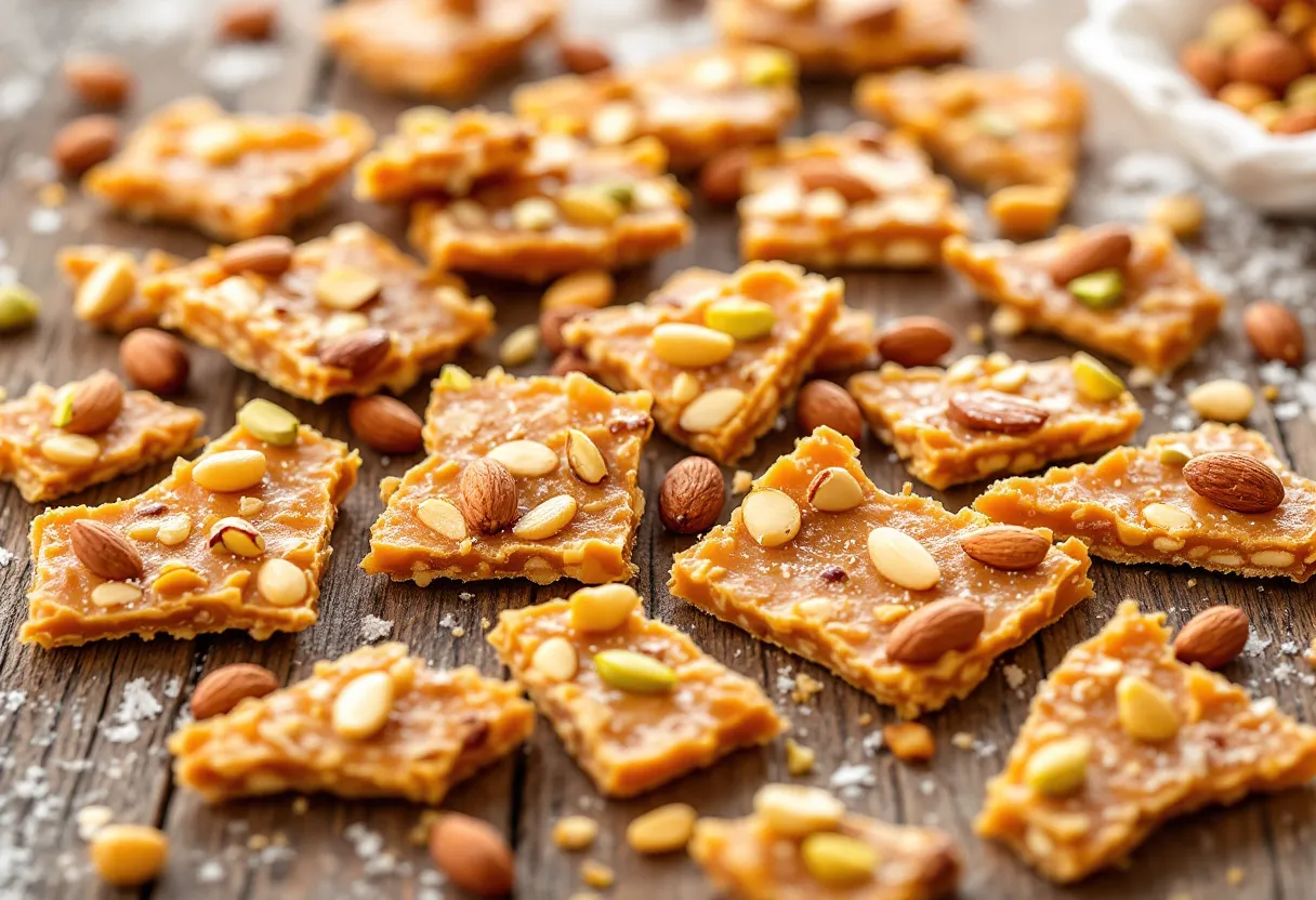 Île-de-France Nut Brittle recipe image
