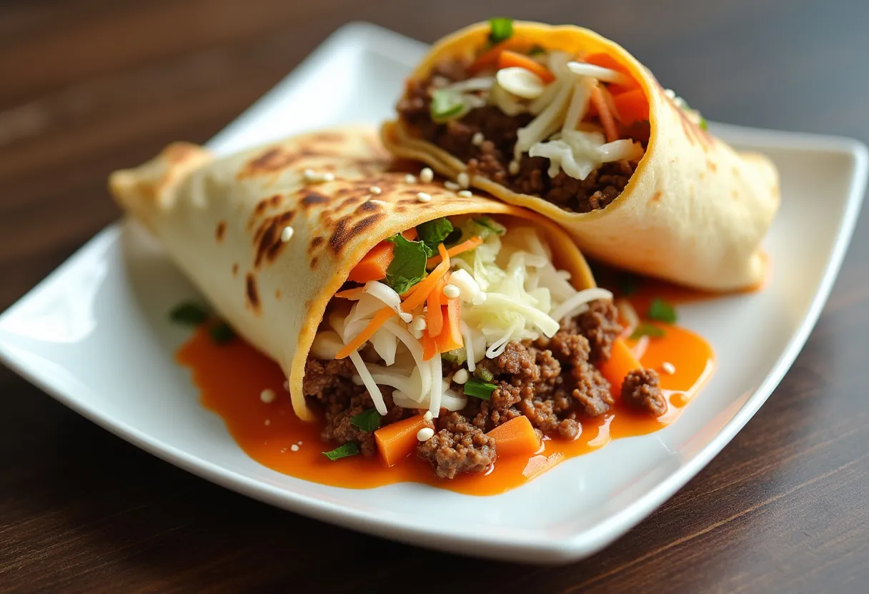 Incheon Crunch Wrap recipe image