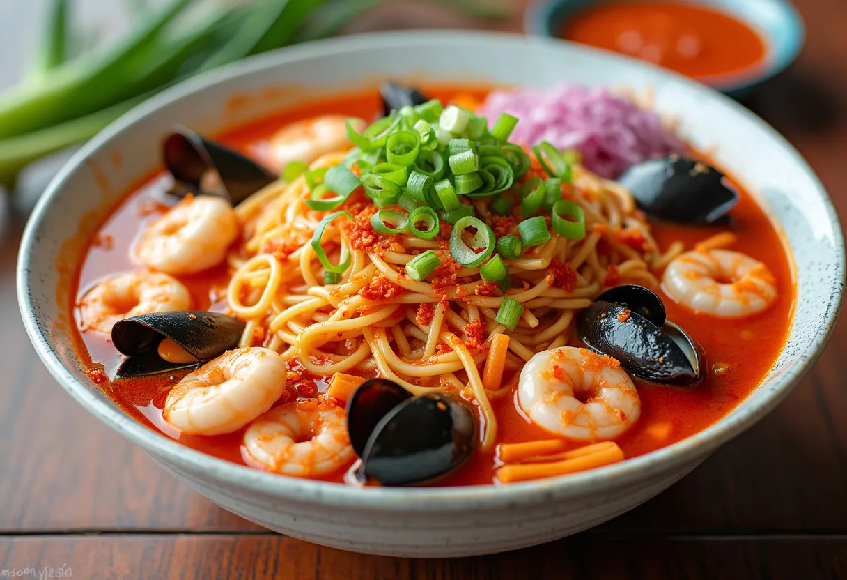 Incheon Seafood Jjampong recipe image