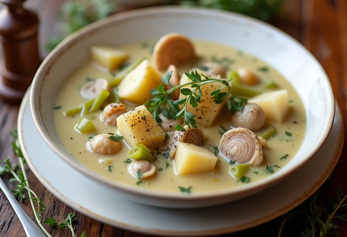 Irish Whelk Chowder