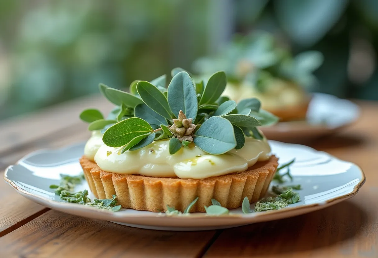 Island Eucalyptus Tart