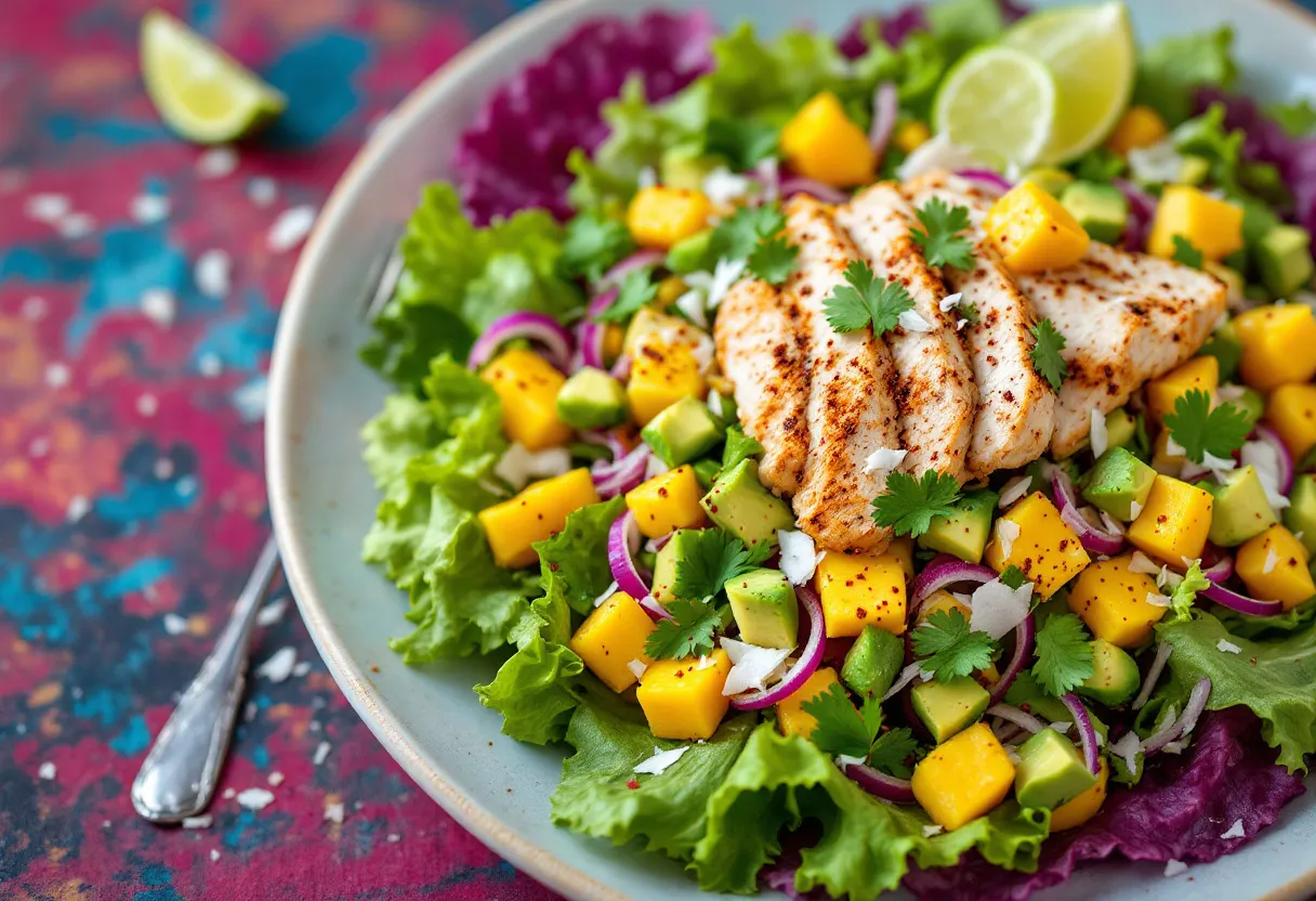 Island Harmony Salad recipe image