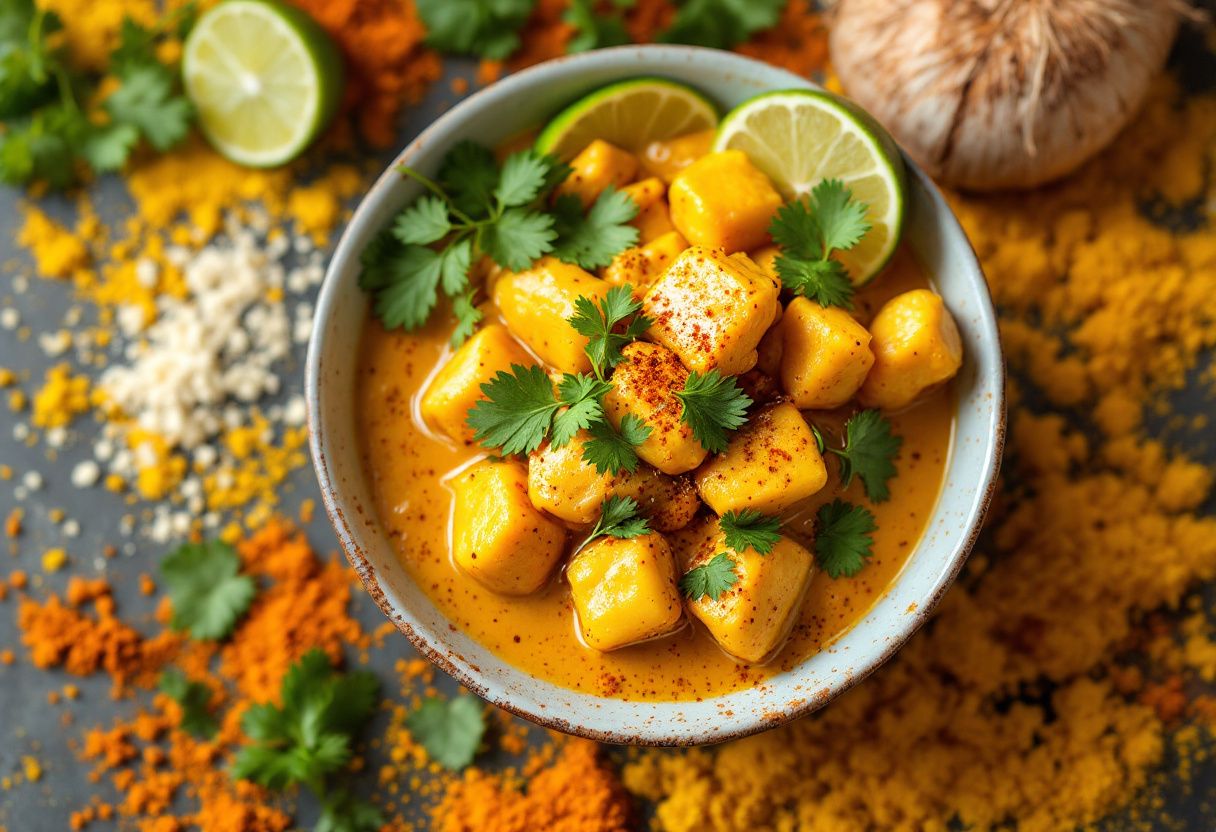 Island Poulp Curry recipe image