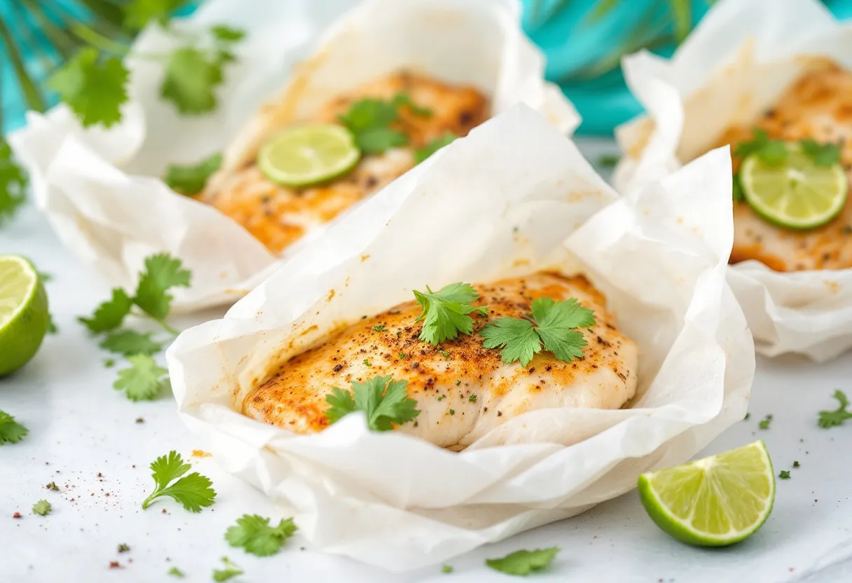 Island Snapper Pouches recipe image