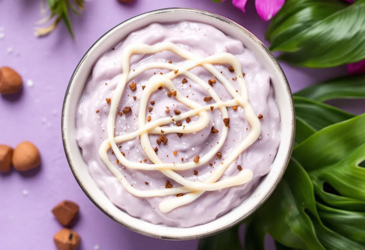 Island Taro Pudding recipe image