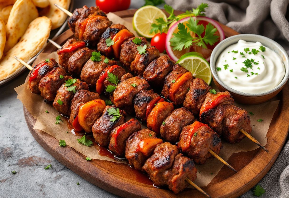Istanbul Hickory Kebabs recipe image