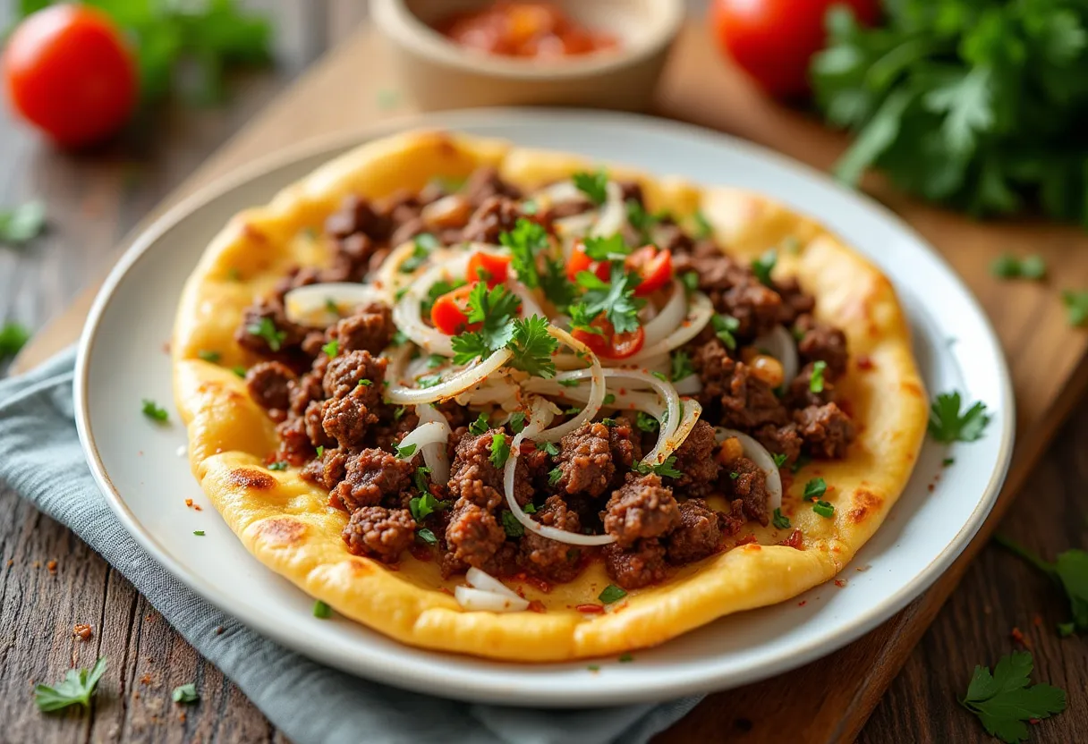 Istanbul Marinade Pidesi recipe image