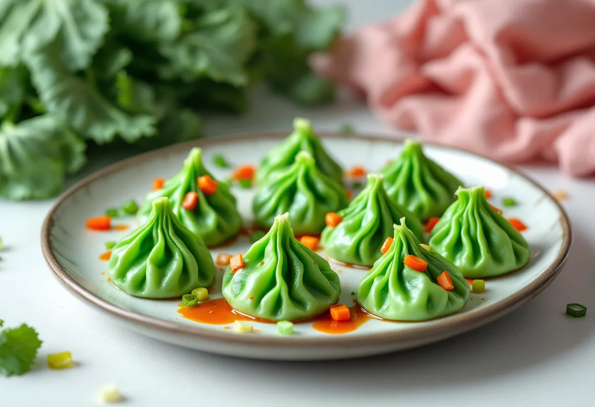 Jade Dragon Dumplings