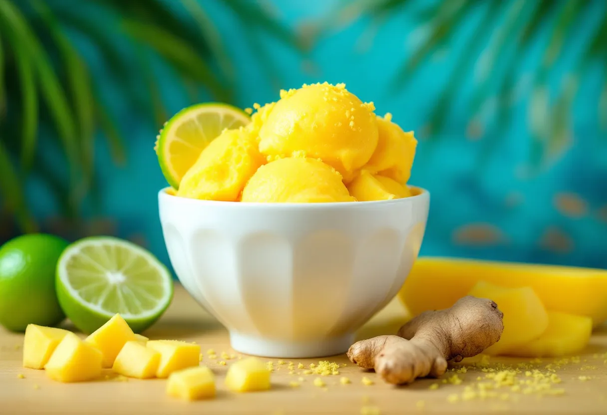 Jamaican Sorbet Sunshine