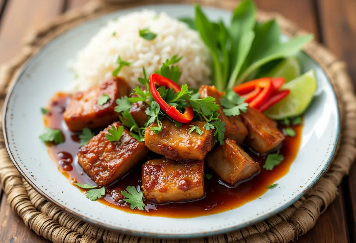 Jasmine Pork Lantern recipe image