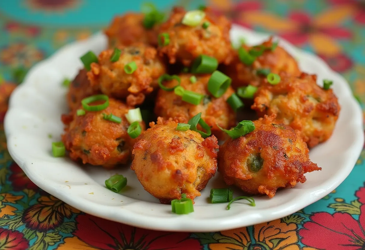 Jerk Conch Fritters