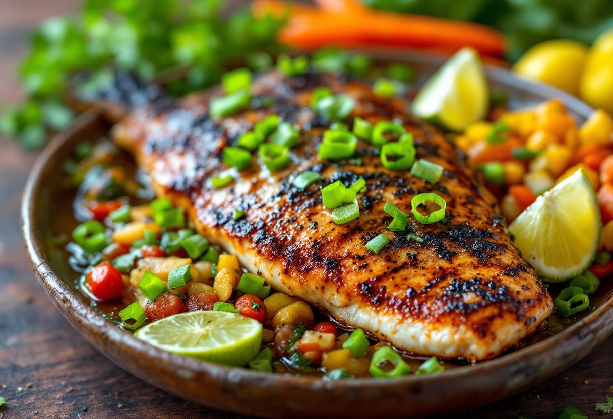 Jerk Snapper recipe image